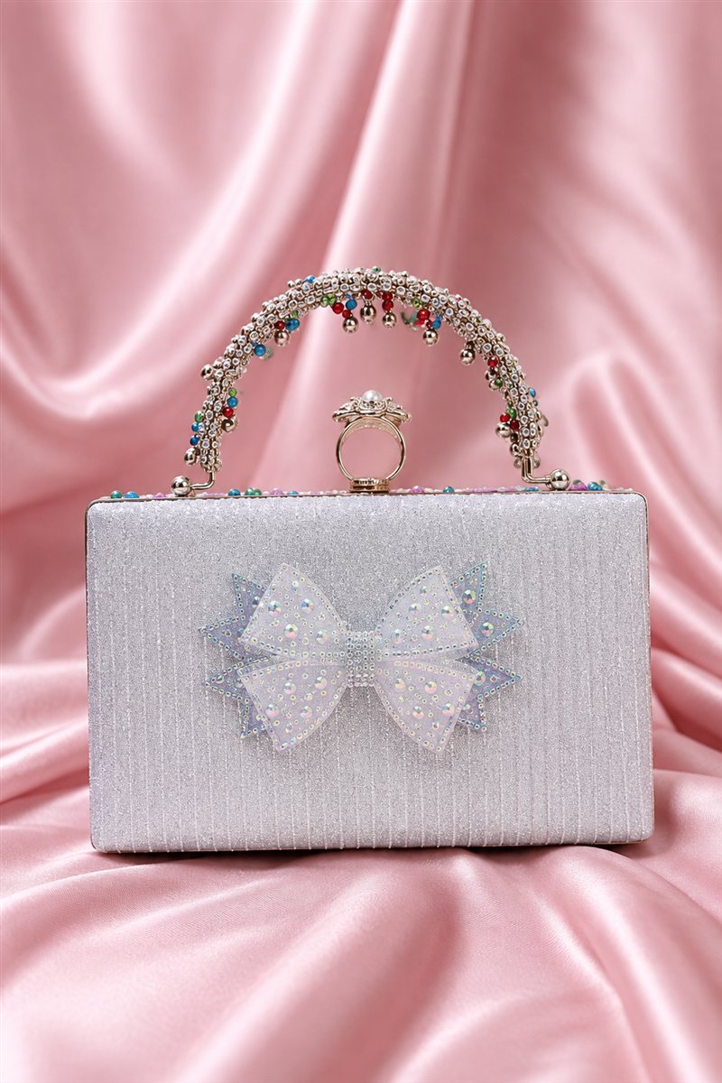 Pearl Bridal Clutch
